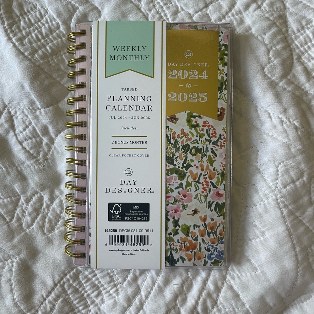 Brand new planner